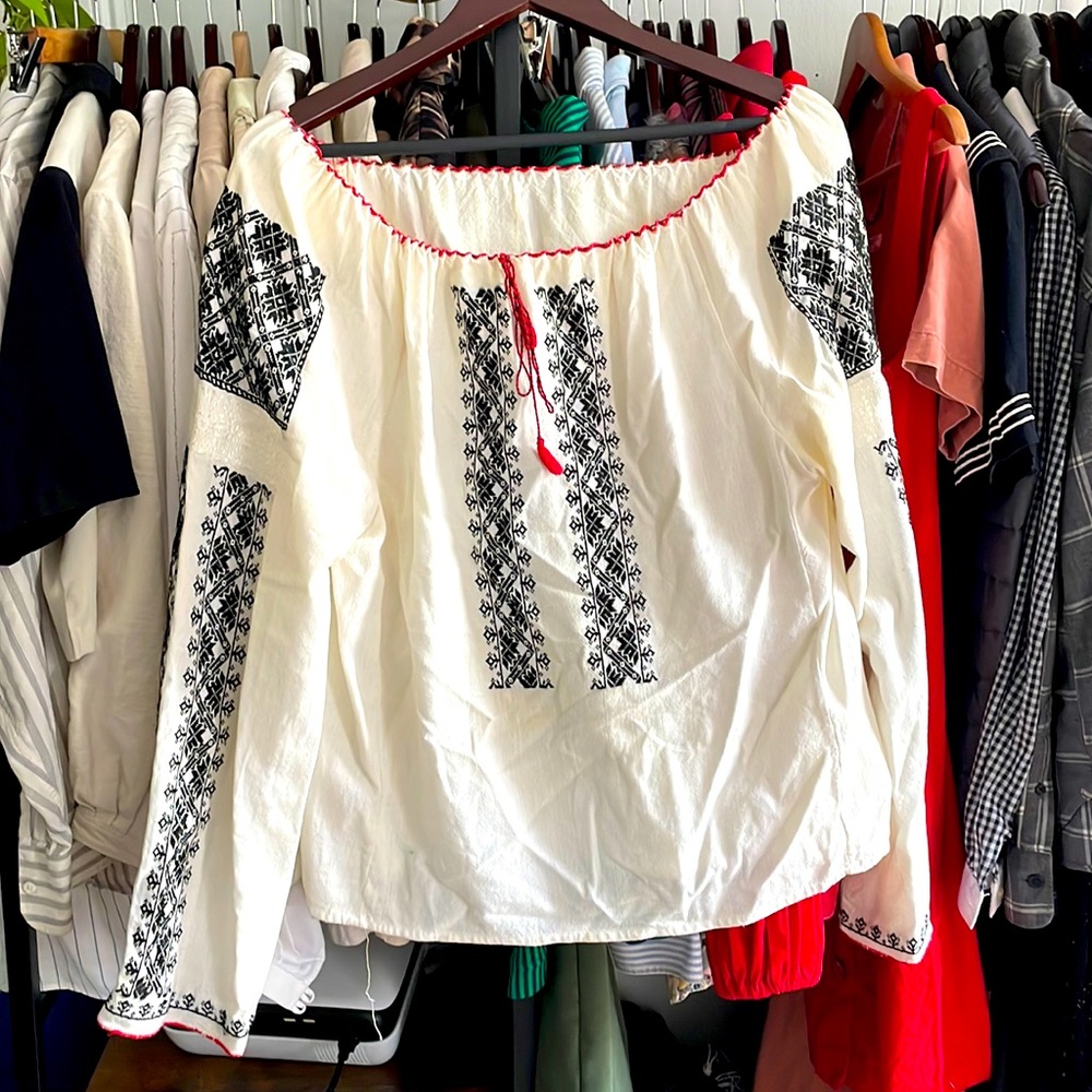Traditional Ukrainian blouse